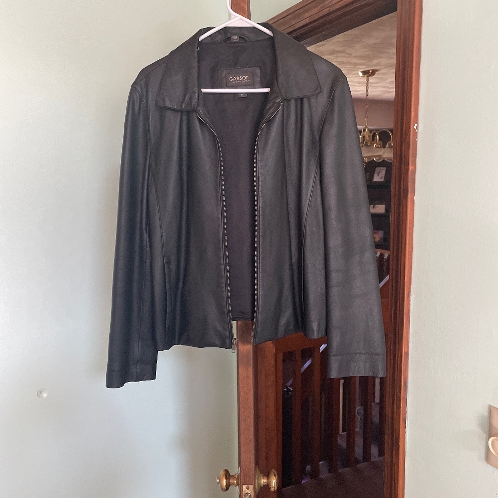 Rem Garson genuine leather coat